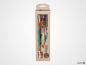 Preview: ASILI Geschenkbox 3 x Stabkerze