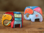 Preview: Elefant TSAVO Grafik 6 cm