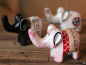Preview: Elefant GLÜCK natur 6 cm