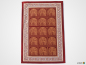 Preview: Geschirrtuch ELEPHANT rot