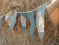 Preview: Wimpelkette Girlande SAFARI EARTH handbemalt
