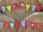 Preview: Wimpelkette Girlande SAFARI KIDS handbemalt