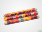 Preview: INDABUKO Geschenkbox 3 x Stabkerze