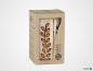 Preview: MAJANI Geschenkbox 1 x Stumpenkerze