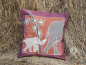 Preview: Kissenbezug ANIMAL KINGDOM ELEPHANT handbemalt