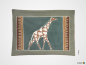 Preview: Tischset SAFARI EARTH handbemalt