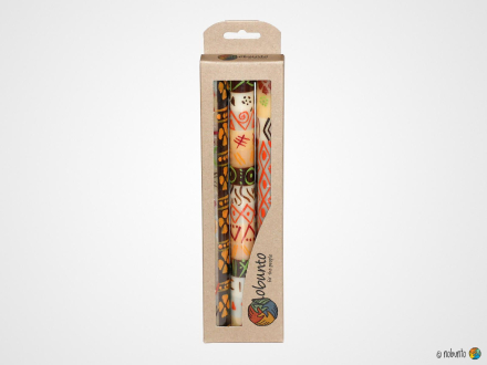 AKONO Geschenkbox 3 x Stabkerze