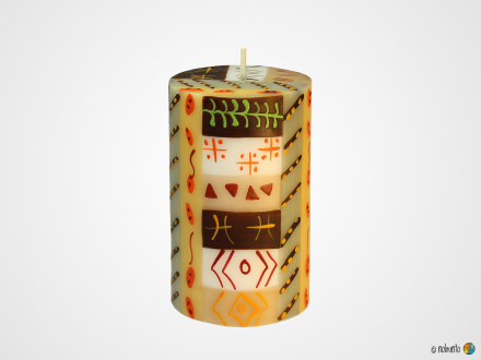 Preview: AKONO Geschenkbox 1 x Stumpenkerze