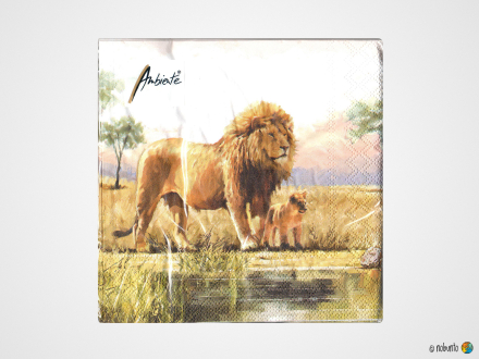 Servietten LIONS
