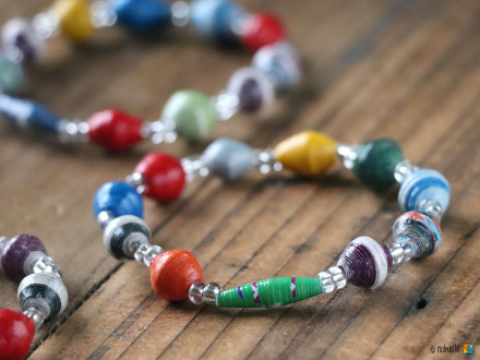 Armband AFRICA Papier bunt