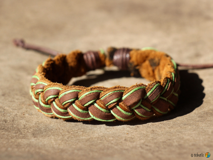 Armband TWIST hellgrün