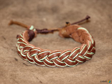Armband TWIST lime