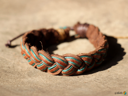 Armband TWIST türkis