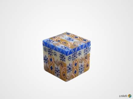 DURRA Würfelkerze 7 x 7 cm