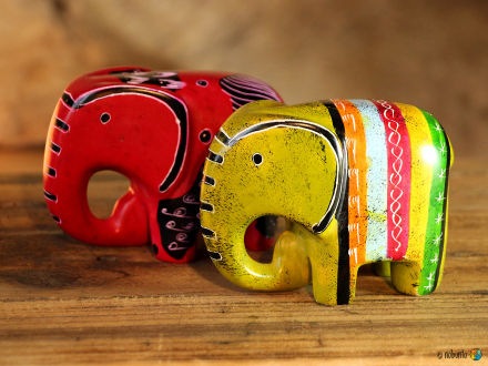 Elefant TSAVO 10 cm