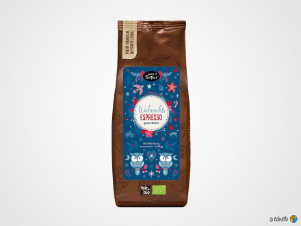 WEIHNACHTSESPRESSO Bohne kräftig fair+bio (250 g)