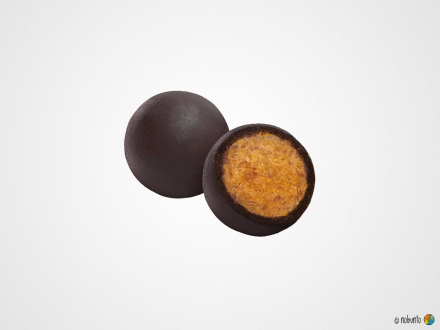 fairafric Bio Fruit Balls - Mango mit Zartbitter 70 % (100 g)