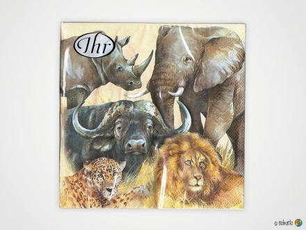 Servietten BIG FIVE