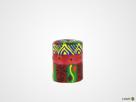 MANGAZA Stumpenkerze 5 x 7 cm