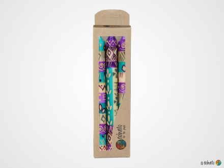 SEKANI Geschenkbox 3 x Stabkerze