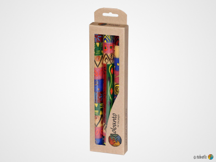 Preview: MANGAZA Geschenkbox 3 x Stabkerze