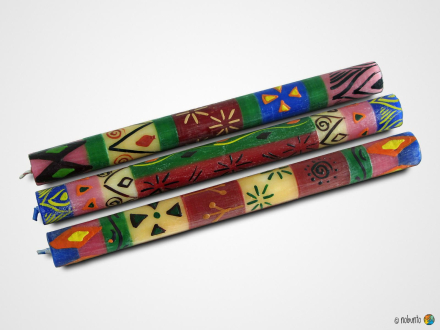 Preview: MANGAZA Geschenkbox 3 x Stabkerze