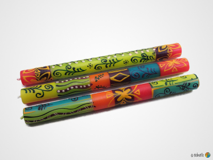 MATUKO Geschenkbox 3 x Stabkerze