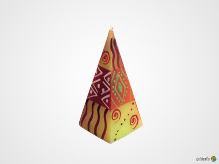 PENZIMA Pyramidenkerze 5 x 12 cm