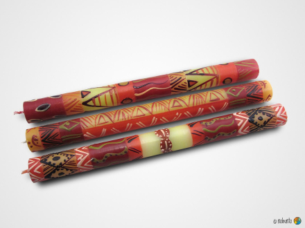 PENZIMA Geschenkbox 3 x Stabkerze