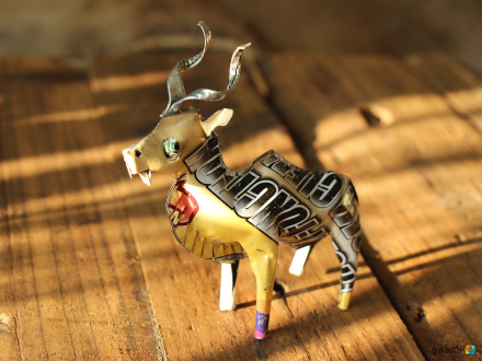 TIN ANIMAL Kudu aus Getränkedose