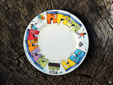 VILLAGE LIFE Teller Ø ca. 26,5 cm