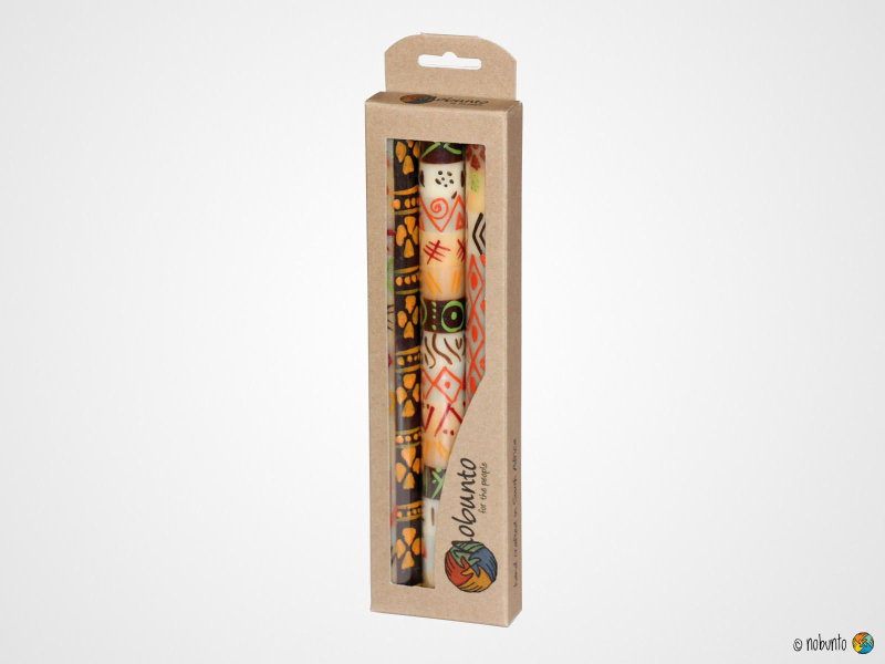 AKONO Geschenkbox 3 x Stabkerze