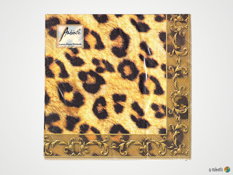 Servietten LEOPARD ORNAMENT