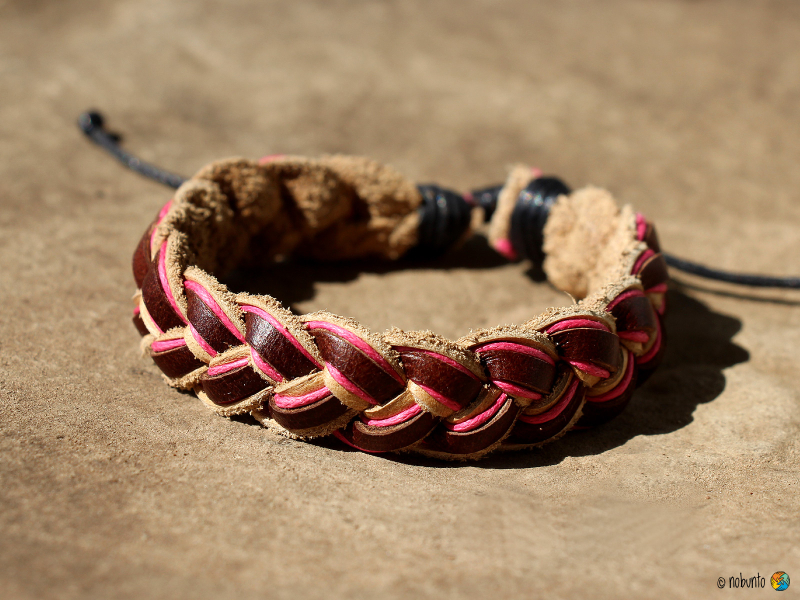 Armband TWIST rosa