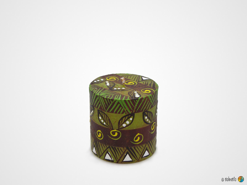 BABA Stumpenkerze 7 x 7 cm