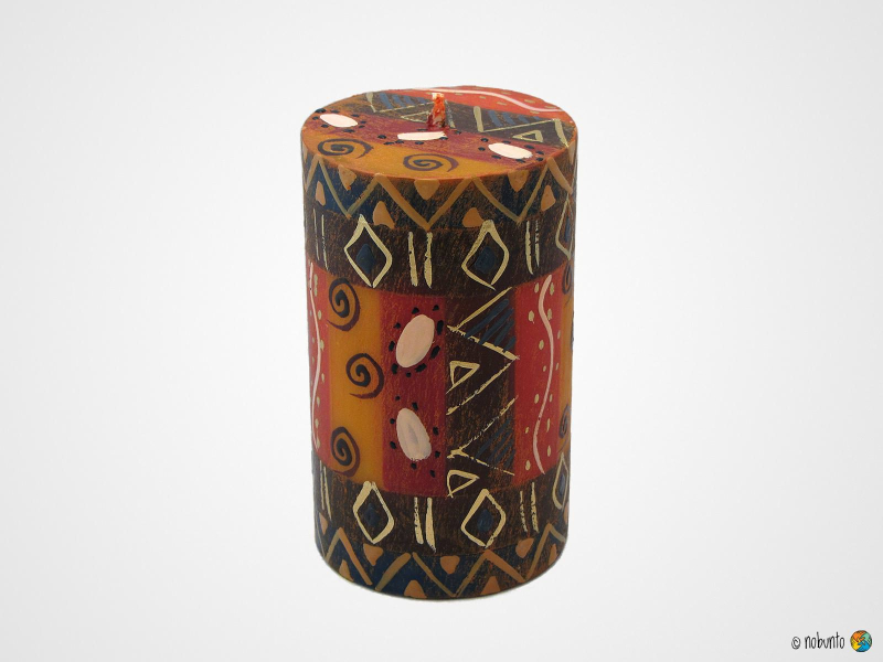 BONGAZI Geschenkbox 1 x Stumpenkerze