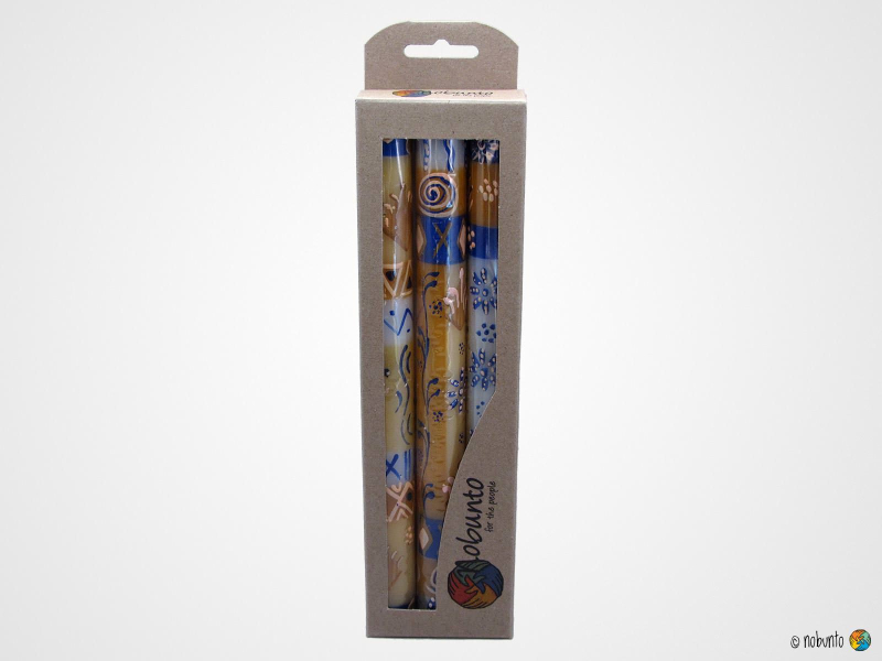 DURRA Geschenkbox 3 x Stabkerze