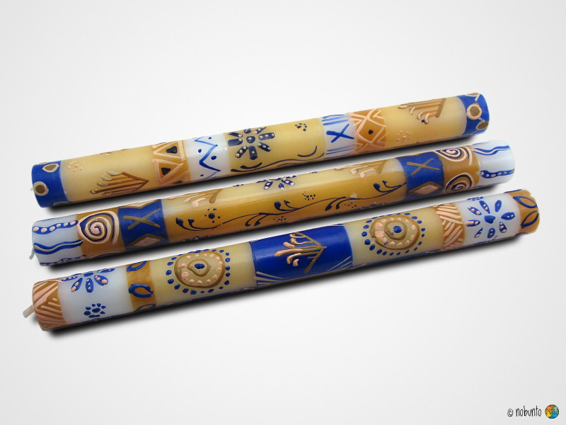 DURRA Geschenkbox 3 x Stabkerze