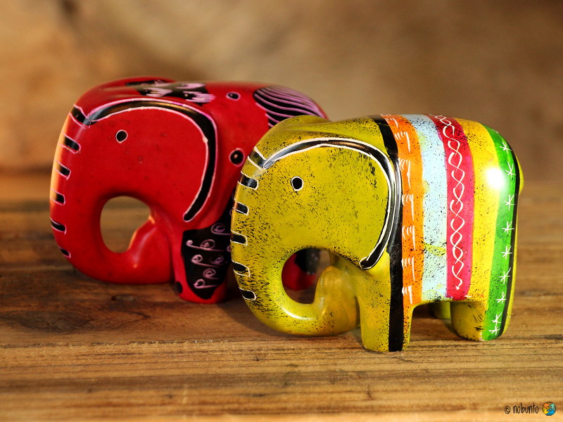 Elefant TSAVO 10 cm
