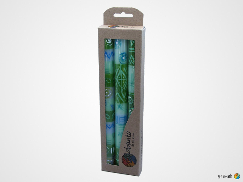 FARIH Geschenkbox 3 x Stabkerze
