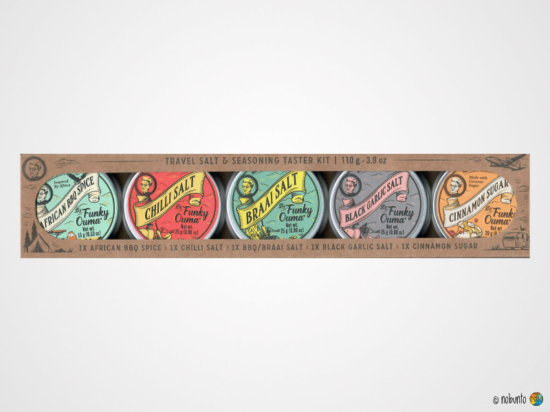 FUNKY OUMA Geschenkset TRAVEL TASTER KIT (110 g)