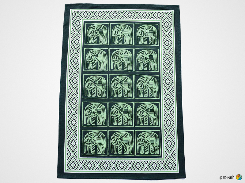 Geschirrtuch ELEPHANT grün