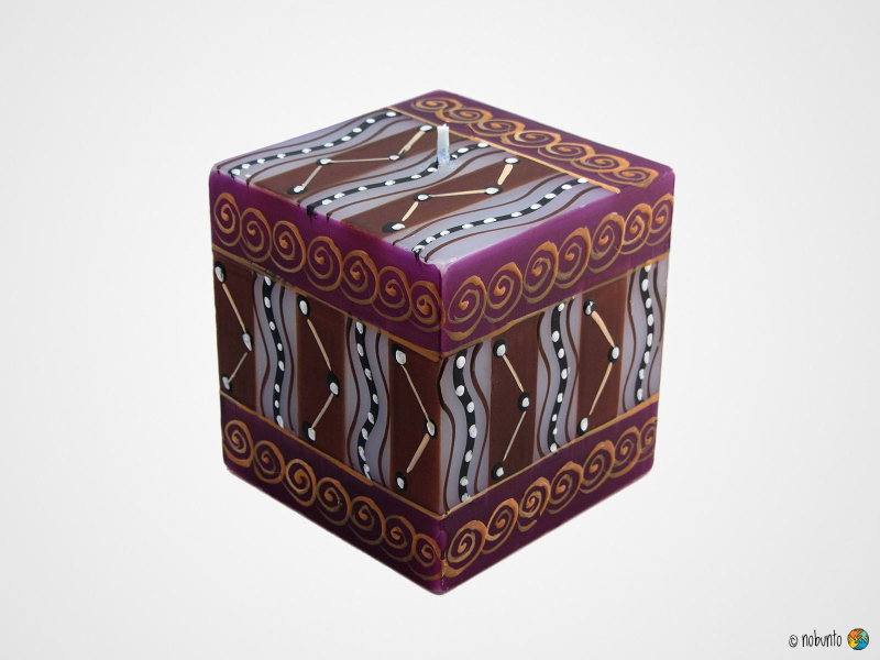 KABISA Würfelkerze 10 x 10 cm
