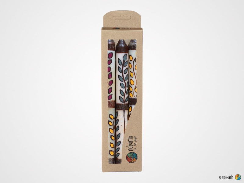 MAJANI Geschenkbox 3 x Stabkerze