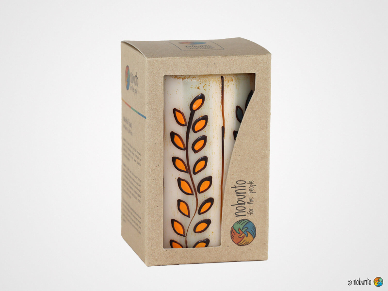 MAJANI Geschenkbox 1 x Stumpenkerze