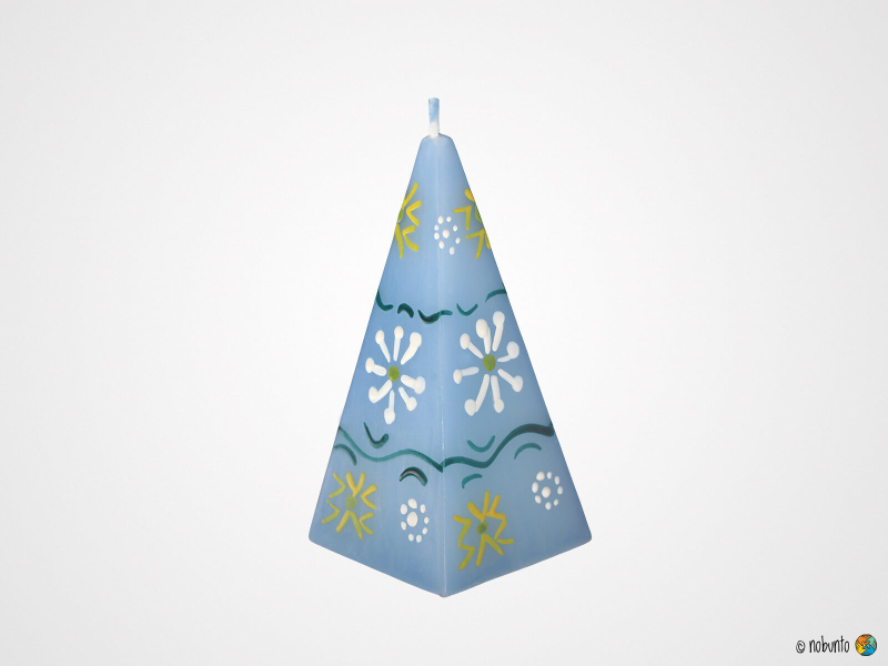 MASIKA Pyramidenkerze 5 x 12 cm