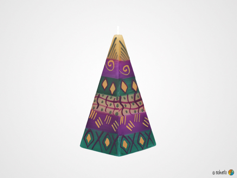 SEKANI Pyramidenkerze 5 x 12 cm
