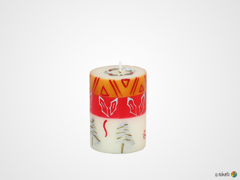 KIMETA Geschenkbox 3 x Stumpenkerze