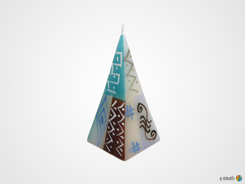 MAJI Pyramidenkerze 5 x 12 cm