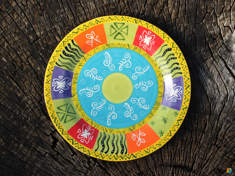 MATUKO Teller Ø ca. 26,5 cm